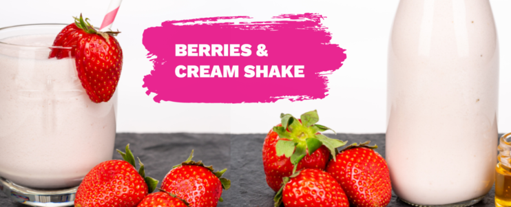 Launching Recipe of the Month: Berries & Cream